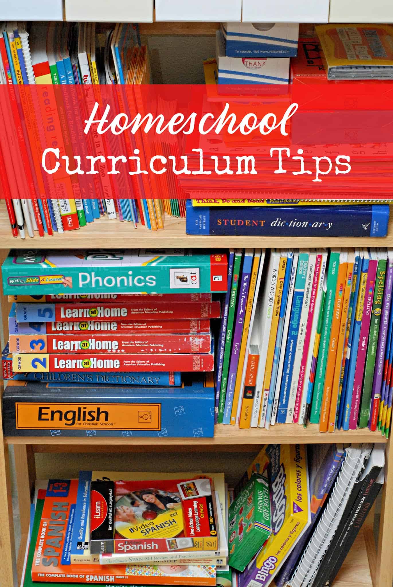 Tips for choosing a homeschool curriculum