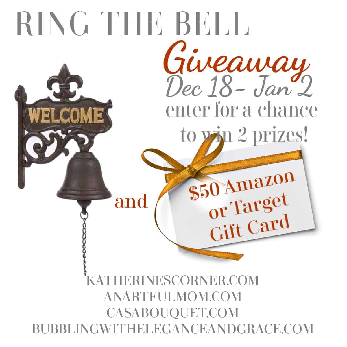 Ring the Bell Giveaway