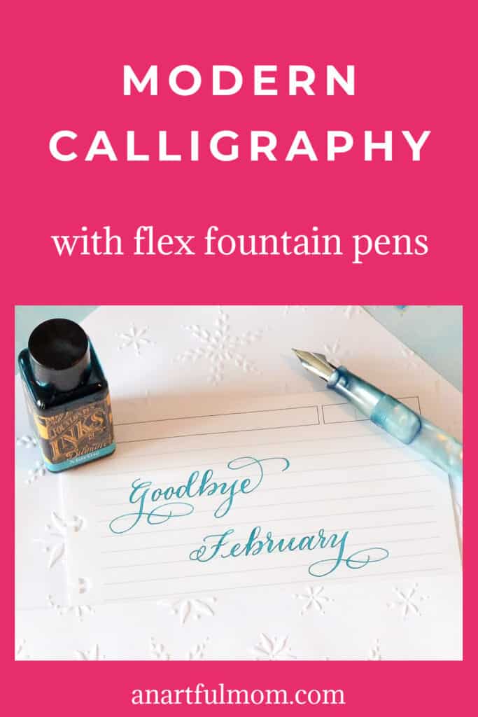Fountain Pen Calligraphy (?!)