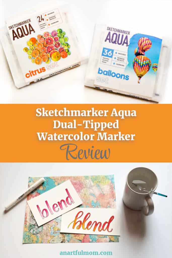 Sketchmarker Aqua Watercolor Markers Review