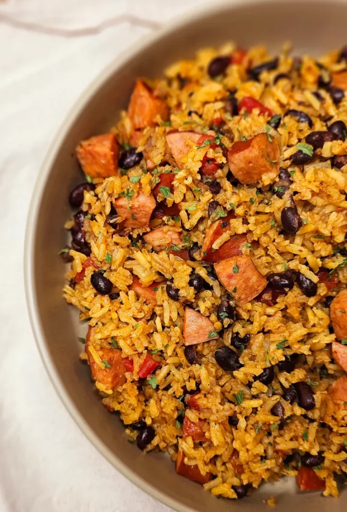 black beans and rice recipe