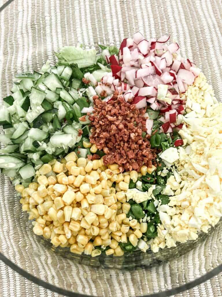 Spring cobb salad