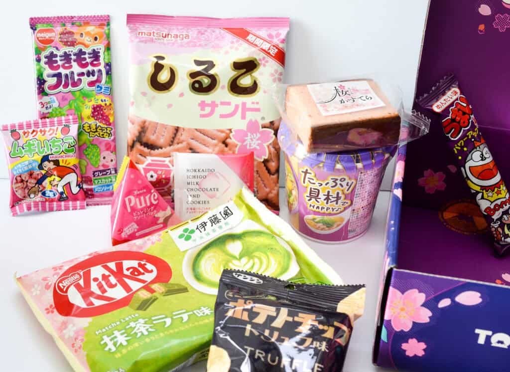 japanese candy and snacks