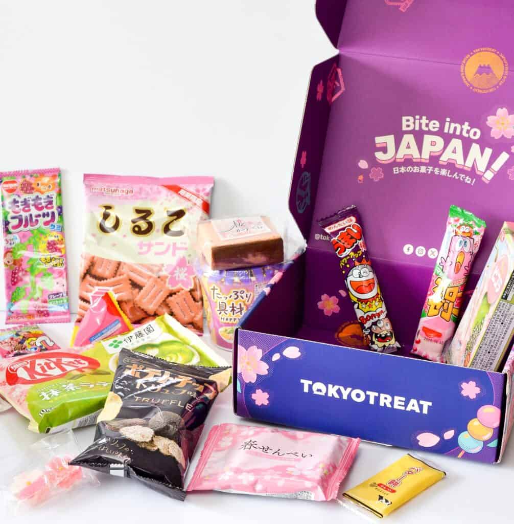Japanese candy and snacks