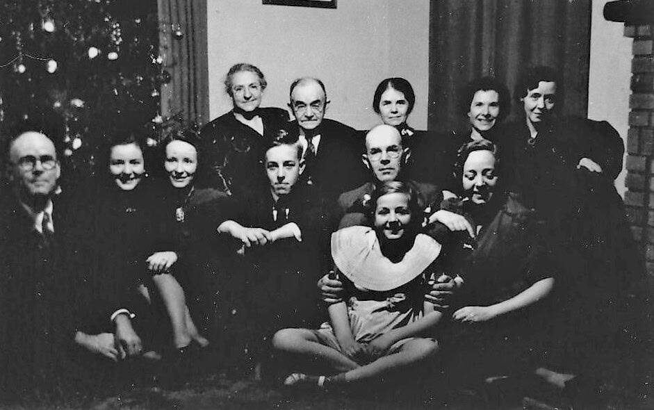 old family photo from genealogy 