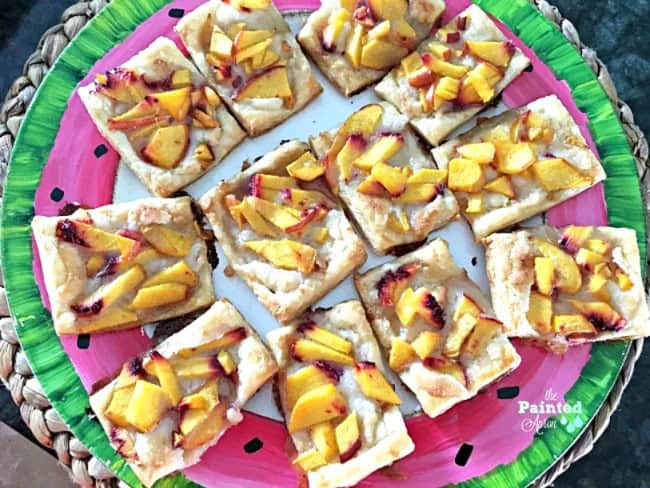 peach pastries