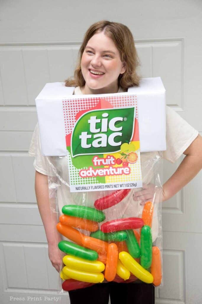 Tic Tac Halloween Costume