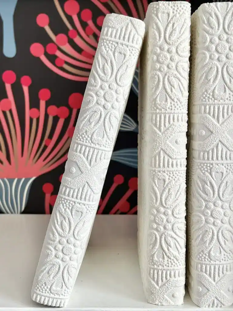 book covers made from wallpaper