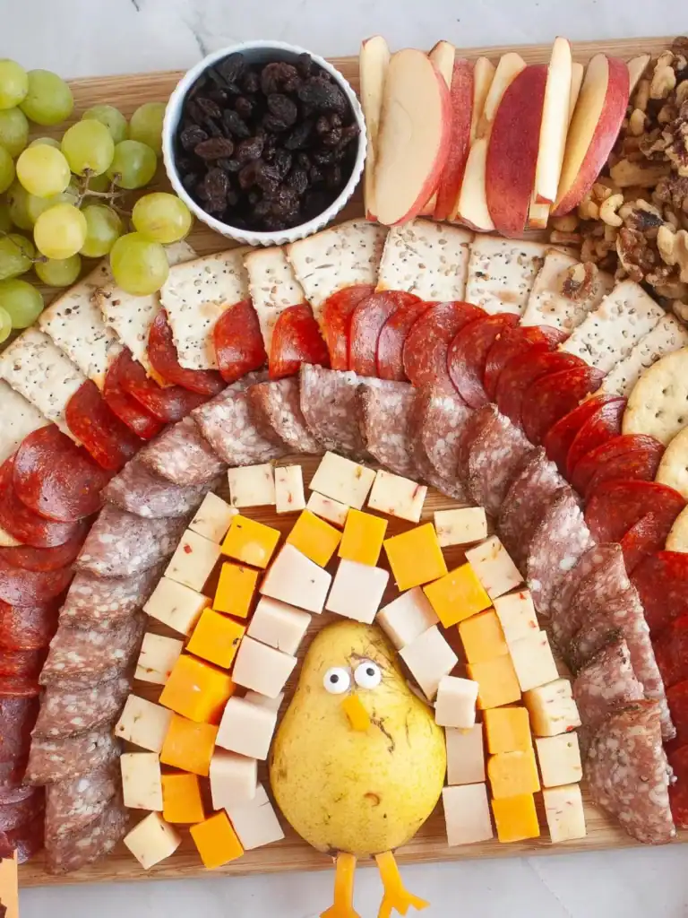 Thanksgiving charcuterie board
