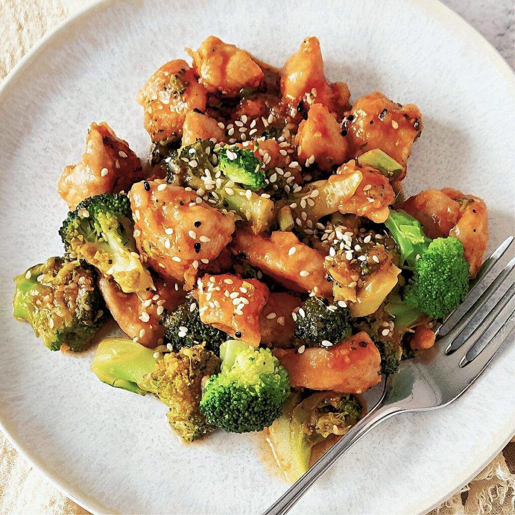 broccoli and chicken stir fry